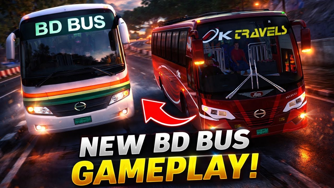 ETS2 1.57 MBD V8 Beta Gameplay | RTX 5050 | Bangladeshi Hino Bus Mod
