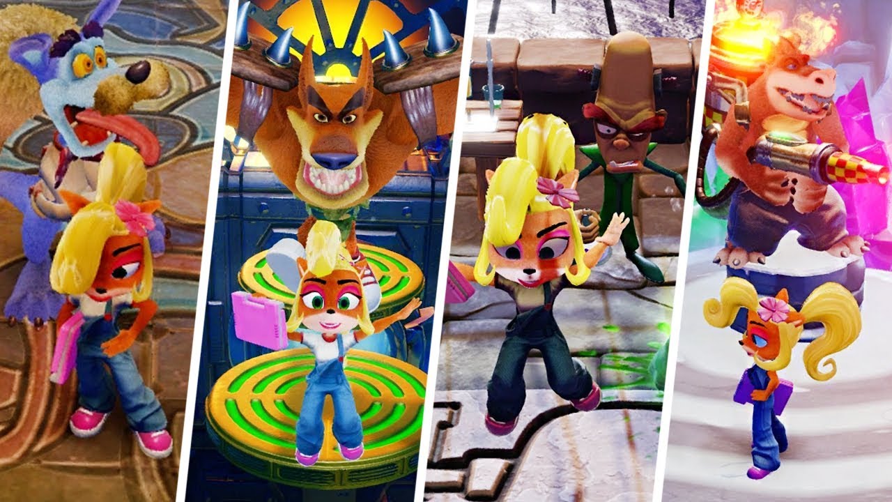 Coco Bandicoot - All Bosses Mod (N. Sane Trilogy) | 1080p 60fps