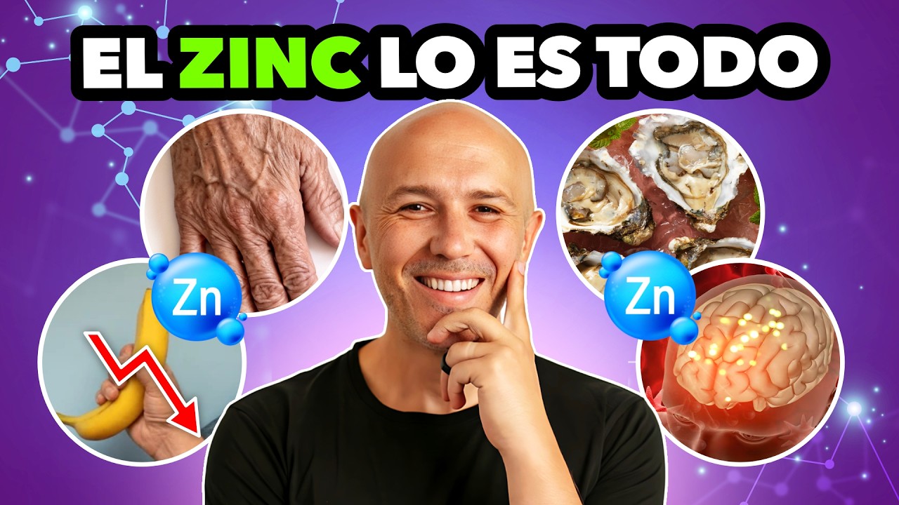 Tomar ZINC Todos Los Días Hace ESTO En Tu CUERPO | Arrugas, Memoria, Potencia Y Más