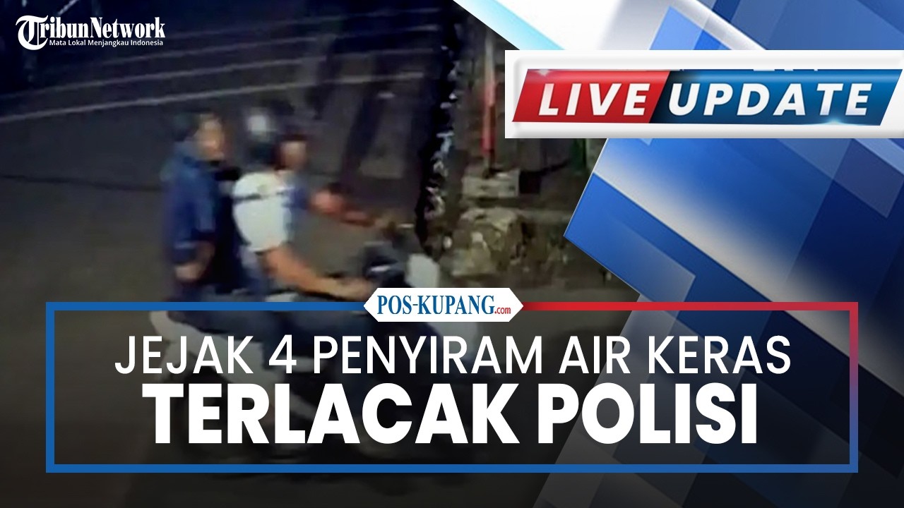 🔴Jejak 4 Penyiram Air Keras Aktivis KontraS Andrie Terlacak, Polisi Bongkar Rute Pelarian Pelaku