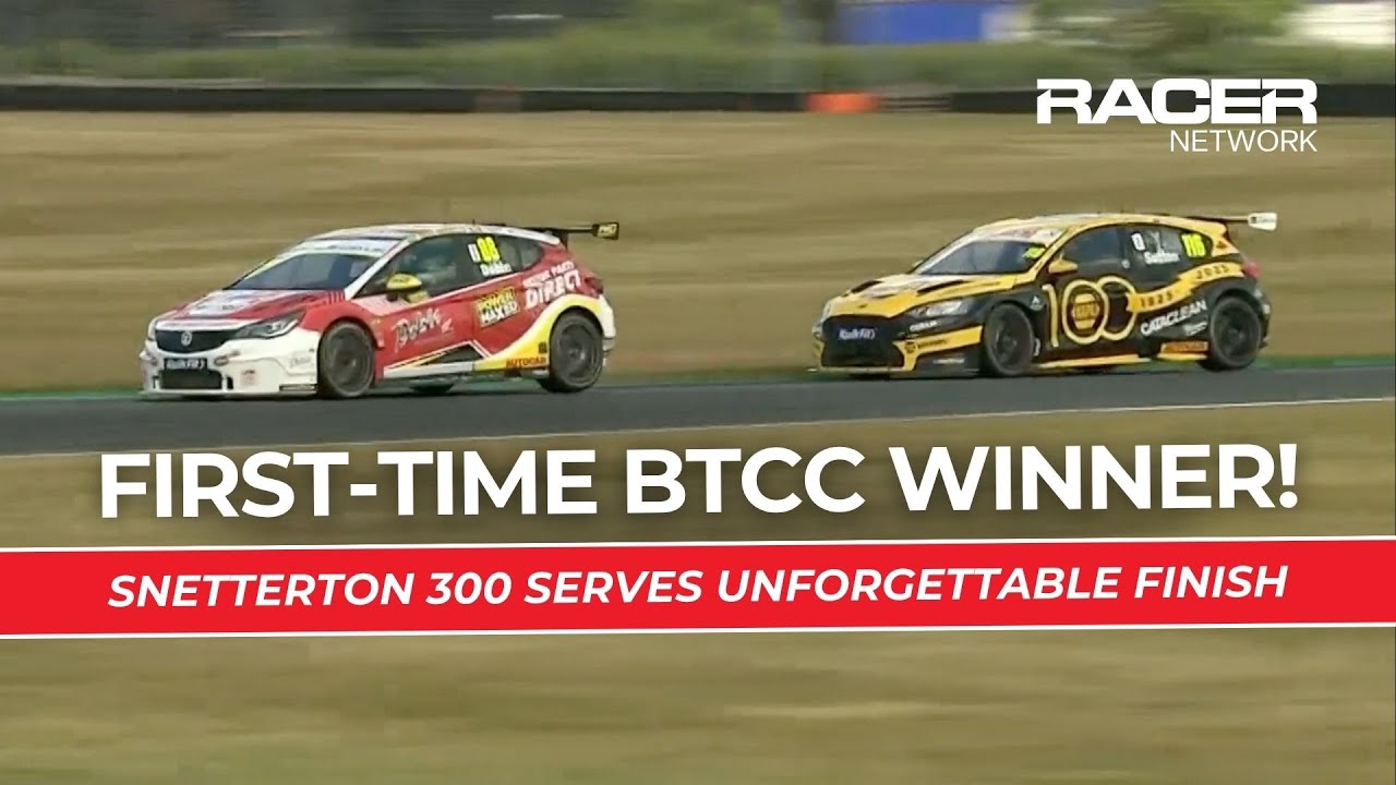Mikey Doble Fends Off Ash Sutton For First Career BTCC Win | RACER Network