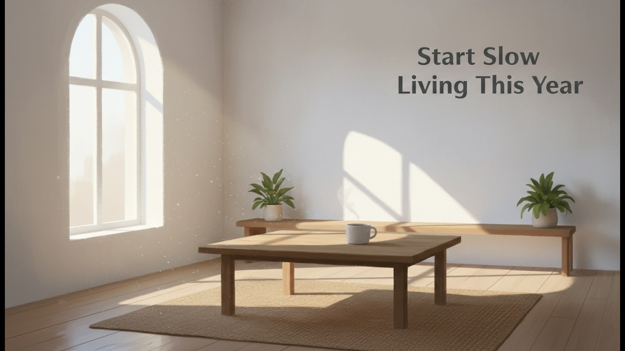 How to Start Sustainable Slow Living This Year