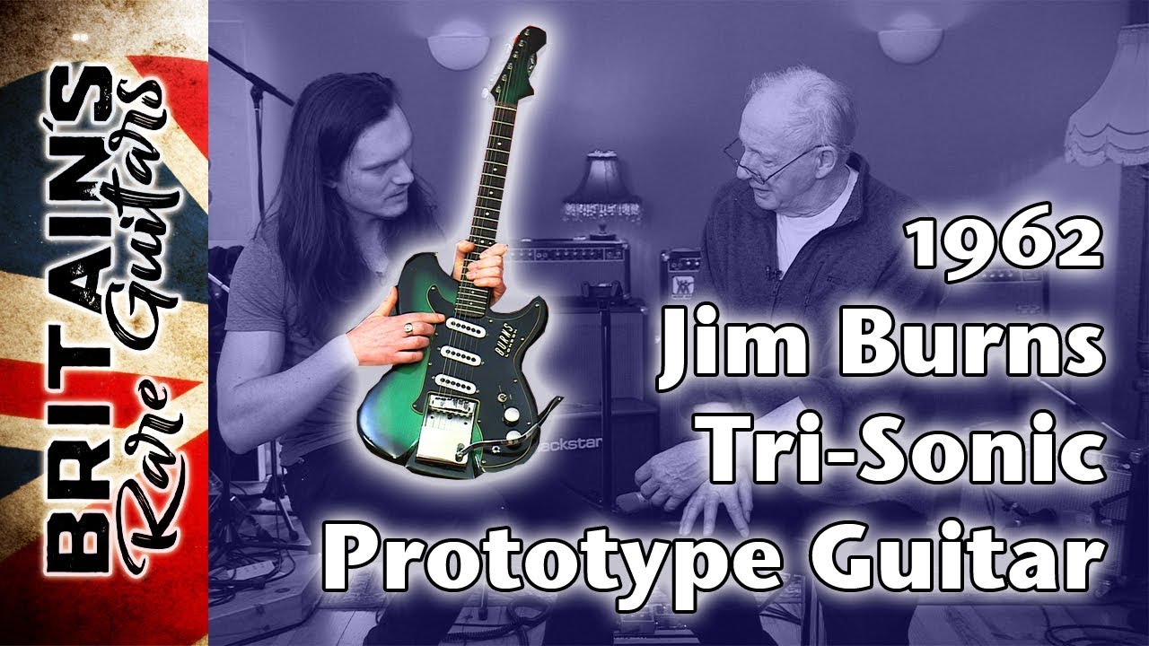 1962 Jim Burns Prototype Greenburst Guitar