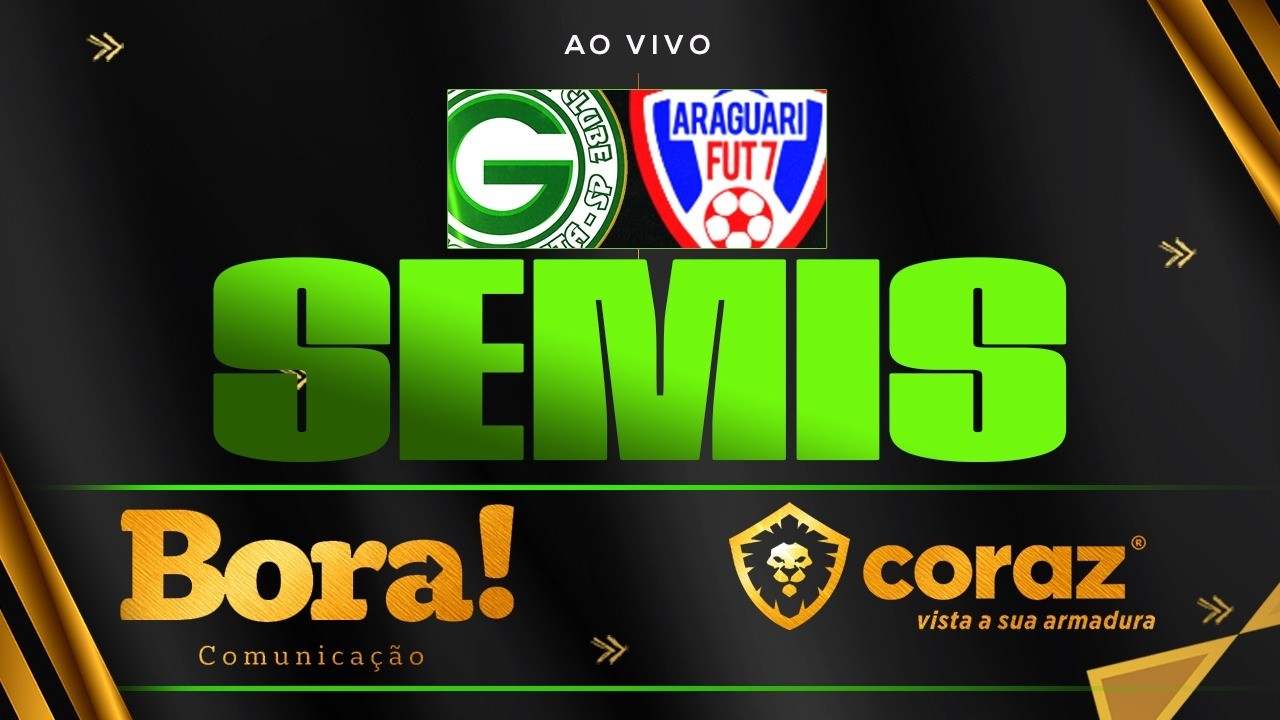 AO VIVO | GOI&Aacute;S VP x ARAGUARI F7 | PRIME STAGE - GLOBAL LEAGUE FUT7