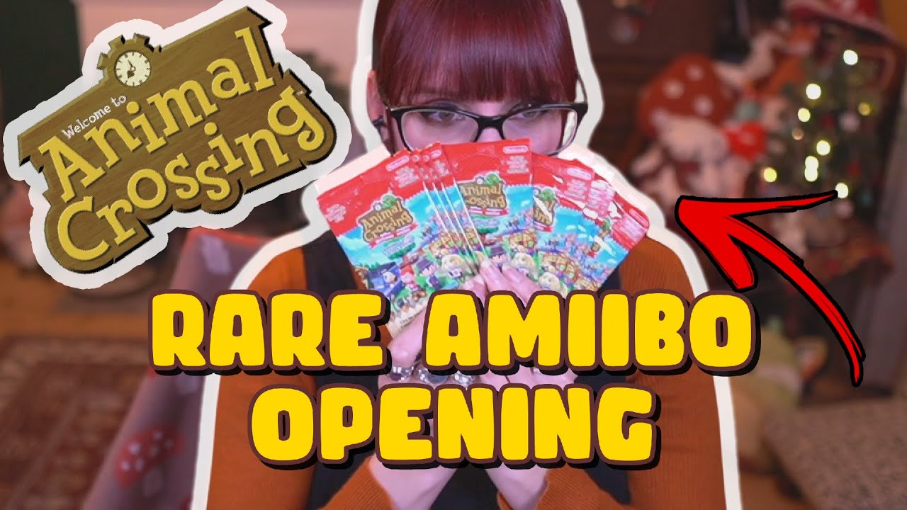 RARE Amiibo Card Opening!! - Animal Crossing🍃