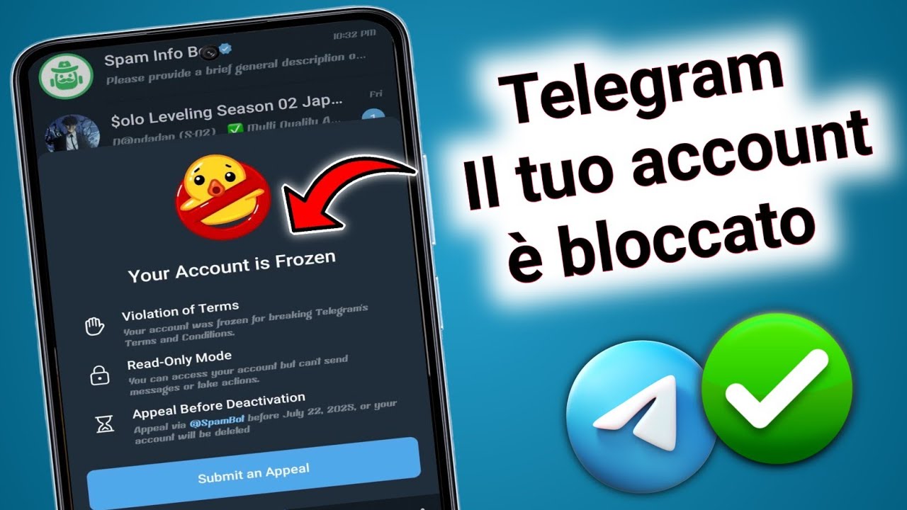 Jak naprawić problem &bdquo;Twoje konto zostało zamrożone&rdquo; w Telegramie | Napraw problem z zamrożonym kont