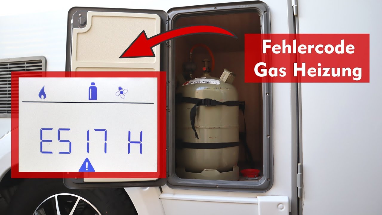 Gasheizung Fehlercode E517 H - Der häufigste Fehlercode der Gasanlage - Bedienteil Truma Heizung