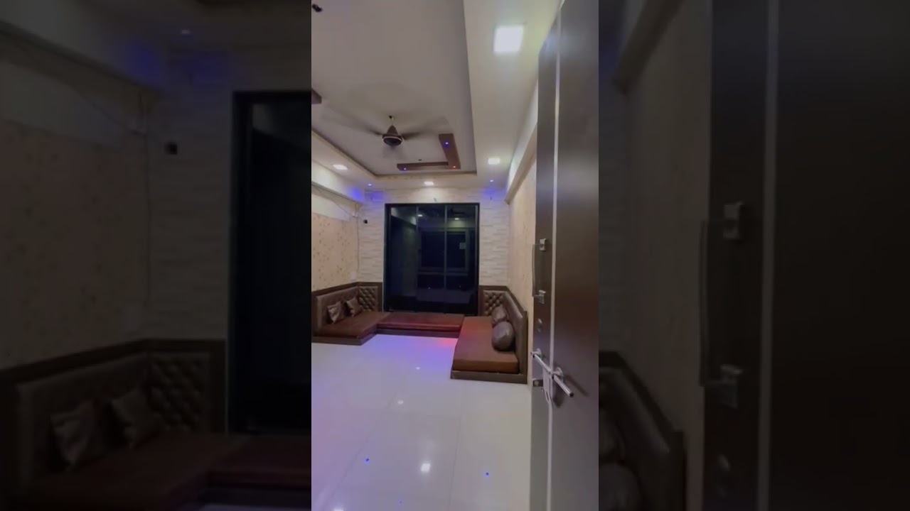 1BHK SEMI FURNISHED FLAT ON  FOR SALE IN MUMBRA | GRACE SQUARE TMC SOCIETY | ASKING  45L NEGOTIABLE