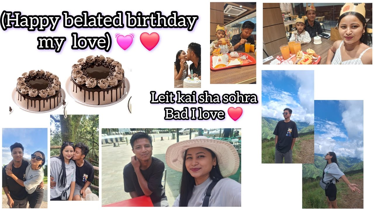 ialam Kai i ba ieit ia nga mynta sngi🥰|| bad ioh treat Belated birthday 🎂🥳|| Garden of cave || sohra