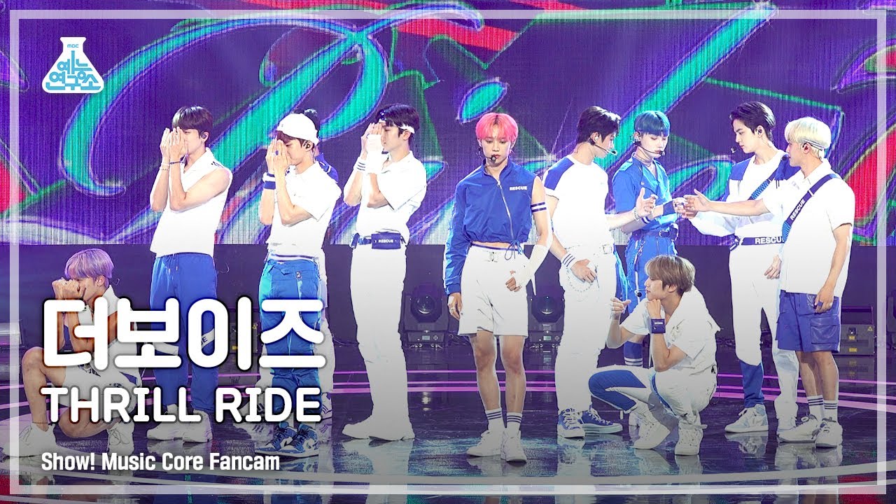 [예능연구소 4K] 더보이즈 직캠 'THRILL RIDE' (THE BOYZ FanCam) @Show!MusicCore 210828