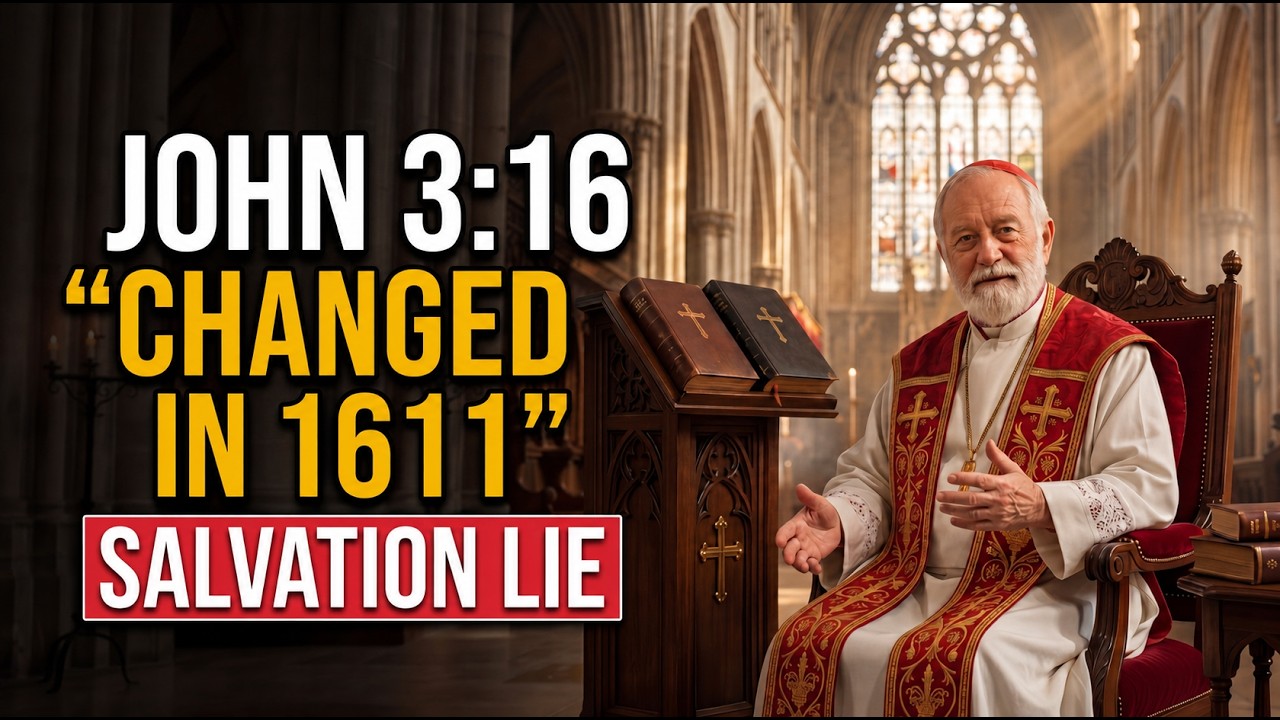 They Changed THIS Line From John 3:16 in 1611 &mdash; The Original Says Who Gets Saved