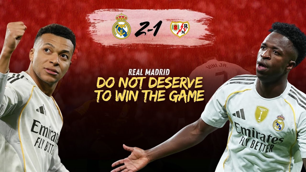 REAL MADRID DO NOT DESERVE TO WIN THE GAME!