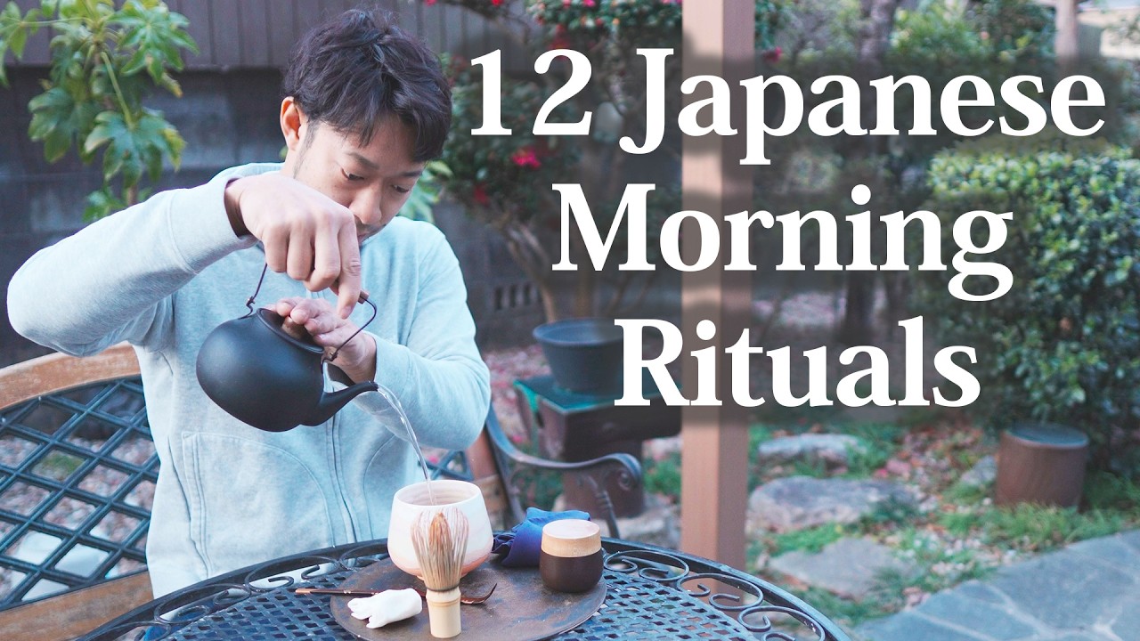 12 Japanese style Self Care Morning Rituals