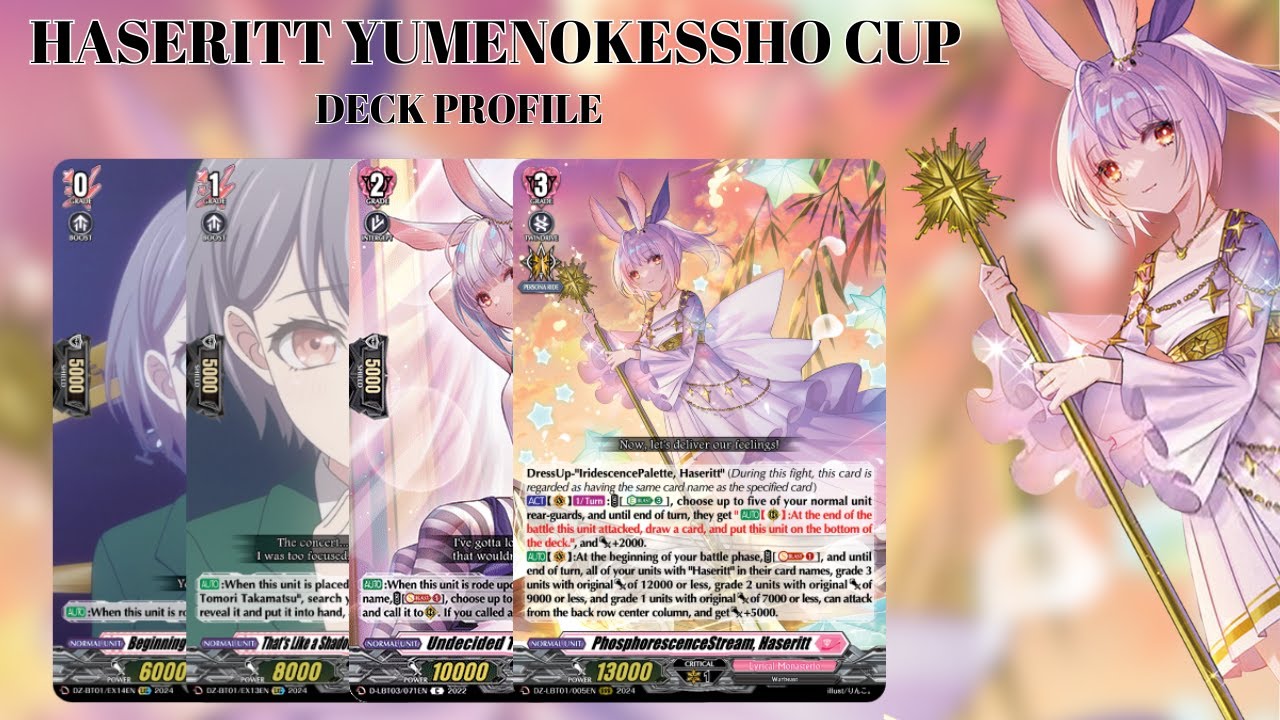 Haseritt Yumenokessho Cup deck profile