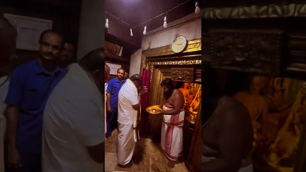 Temple visit 🙏 #hdkumaraswamy #jds #bjp #kannadareela #sandalwood #modi #kannadanews #karnatakanews