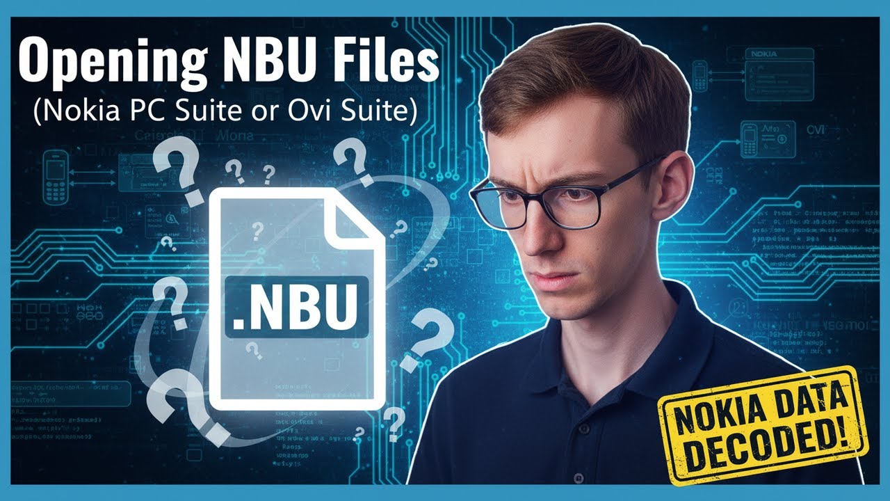 How to Open NBU Files (Nokia PC Suite or Ovi Suite)