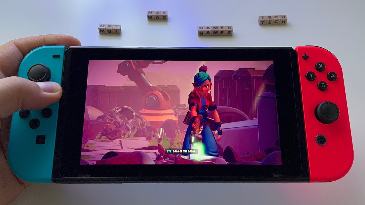 XEL - Nintendo Switch handheld gameplay