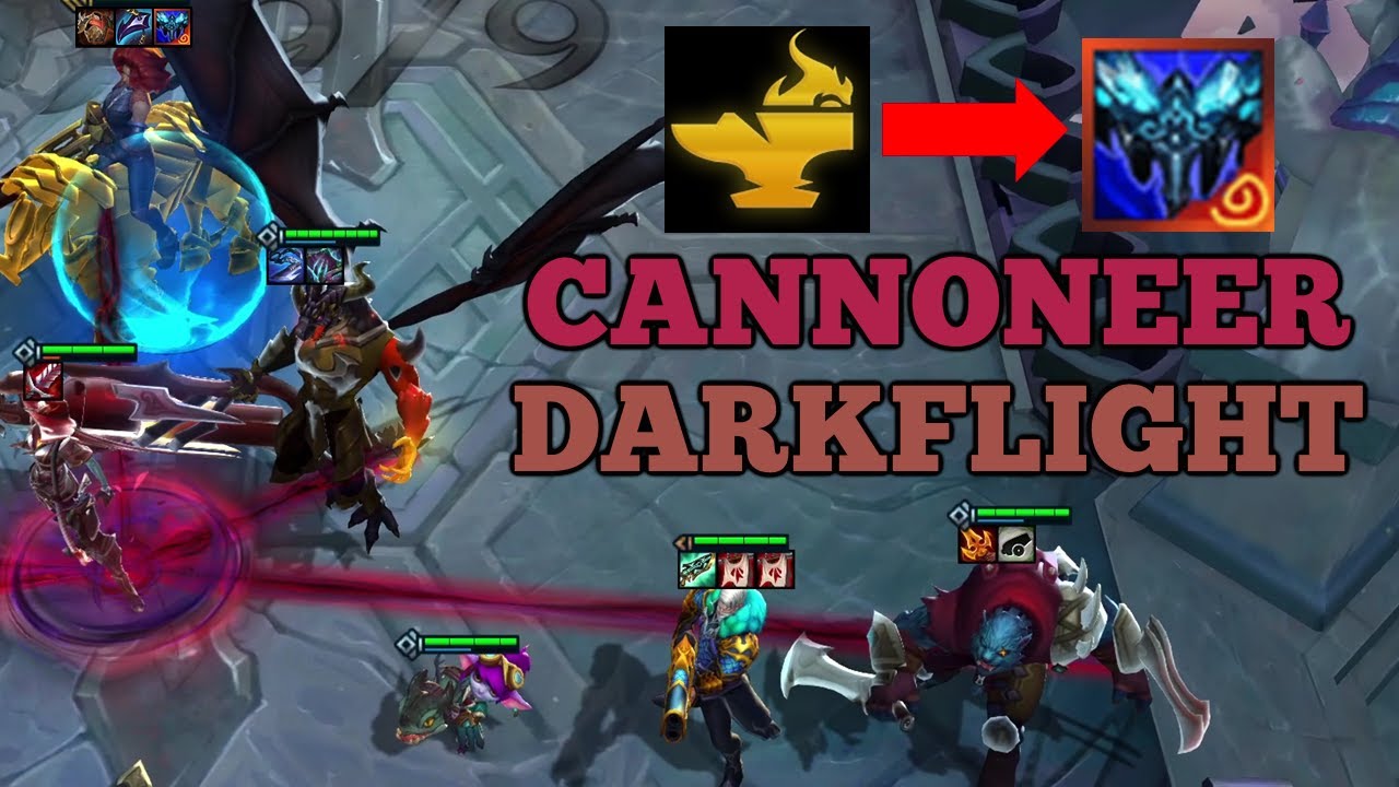 Cannoneer Darkflight - Rengar Carry - TFT Uncharted Realms - Set 7.5