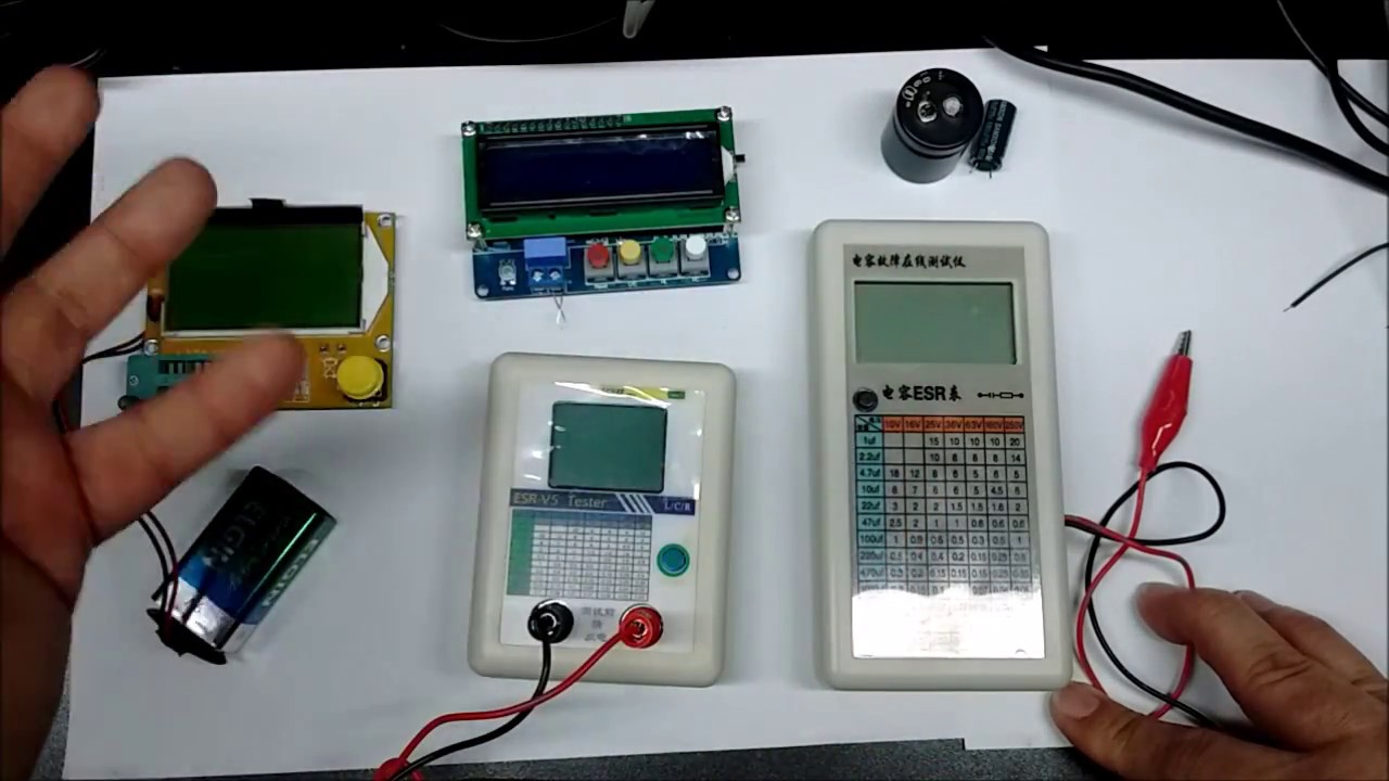 Medidores LCR e alternativas - como medir indutor, capacitor e ESR