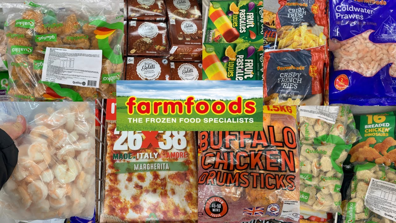 WHATS NEW IN FARMFOODS FREEZER SECTION | SHOP WITH ME IN FARMFOODS