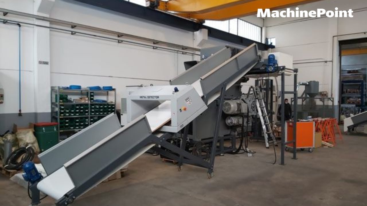 PLASMAC Omega  PLUS HC Single screw repelletizing line | PLASMAC Machines