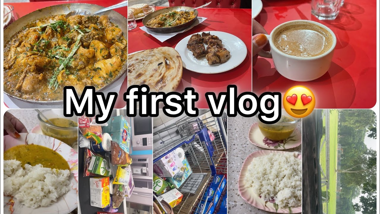 My First vlog😍 wight lose journey start 🍀bht sari dill ki baatein 😍💕#firstvlog#vlogger