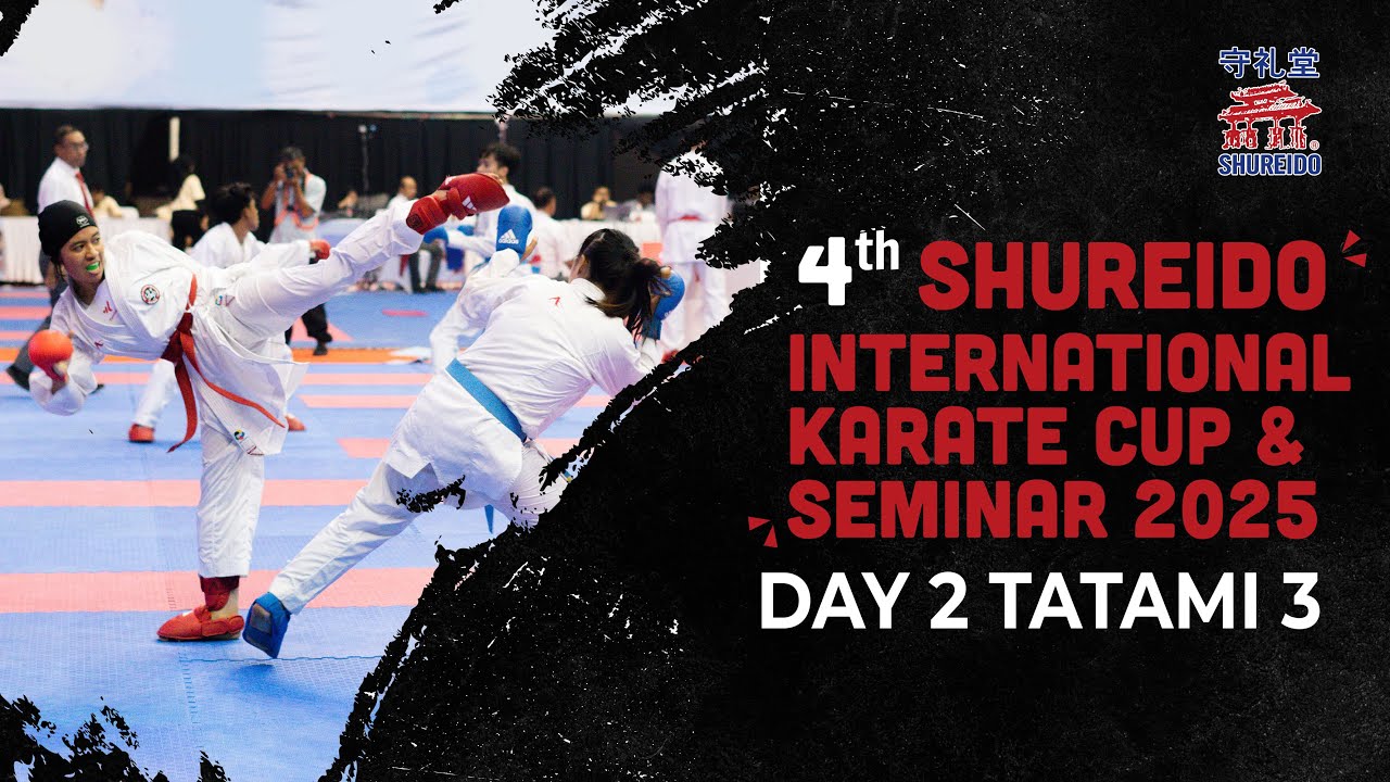 DAY 2 TATAMI 3  - 4th SHUREIDO INTERNATIONAL KARATE CUP 2025