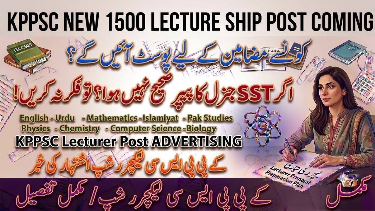 Good News for All SST, CT, PST | KPPSC Lecturer Jobs 2026 | 1500+ Posts Coming Soon - Start Prepa...