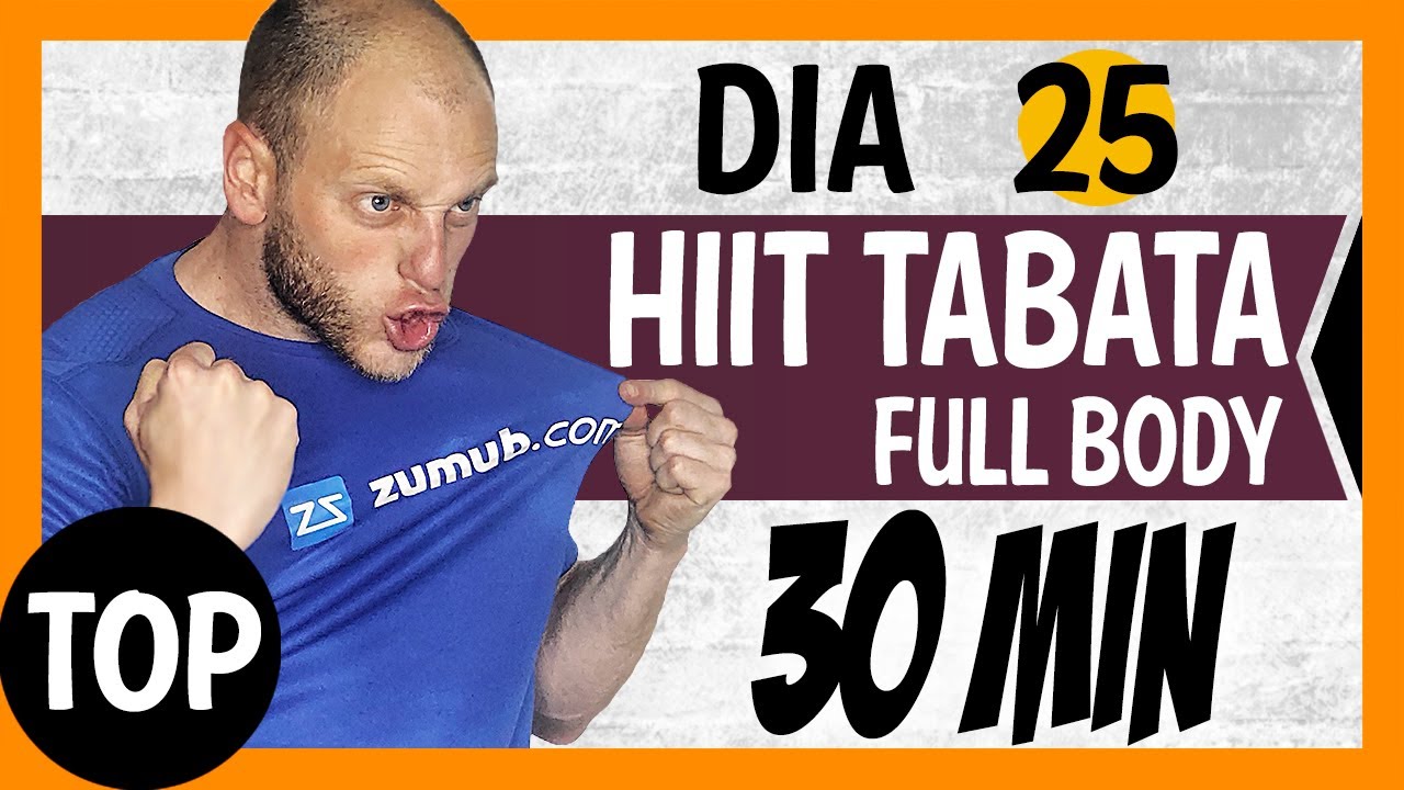 🔥 Rutina TABATA 30 Minutos | Cuerpo Completo con Peso Corporal