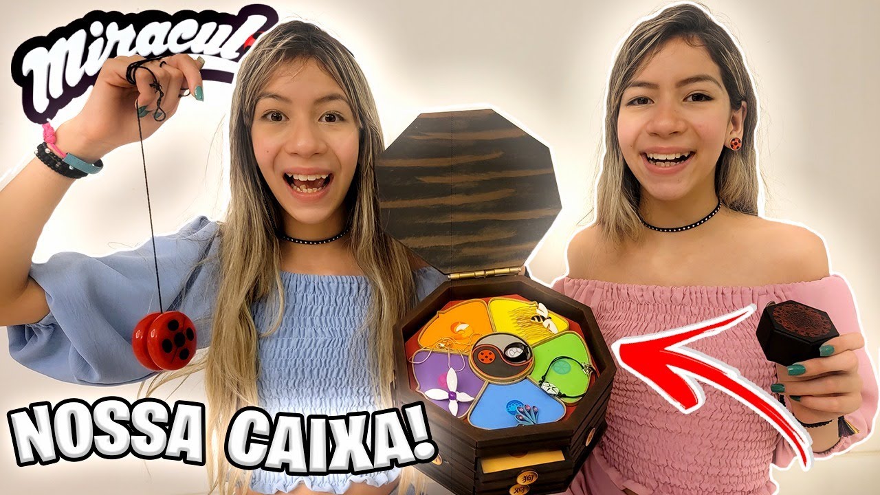 NOSSA CAIXA DE MIRACULOUS - PLANETA DAS GÊMEAS