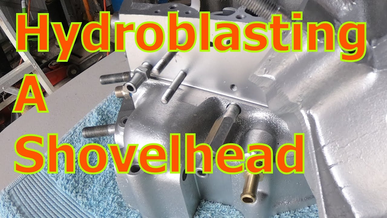 Bendigo Hydroblasting - Harley Davidson Shovel head engine case restoration