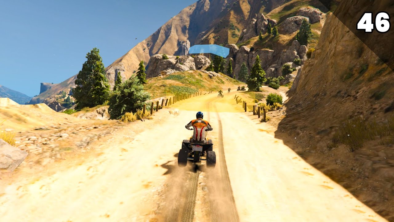 Insane Offroad ATV Race with Franklin | GTA 5