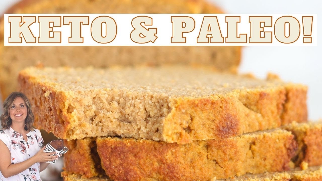Almond Flour Pumpkin Bread {Paleo, Keto, & Gluten-Free!}
