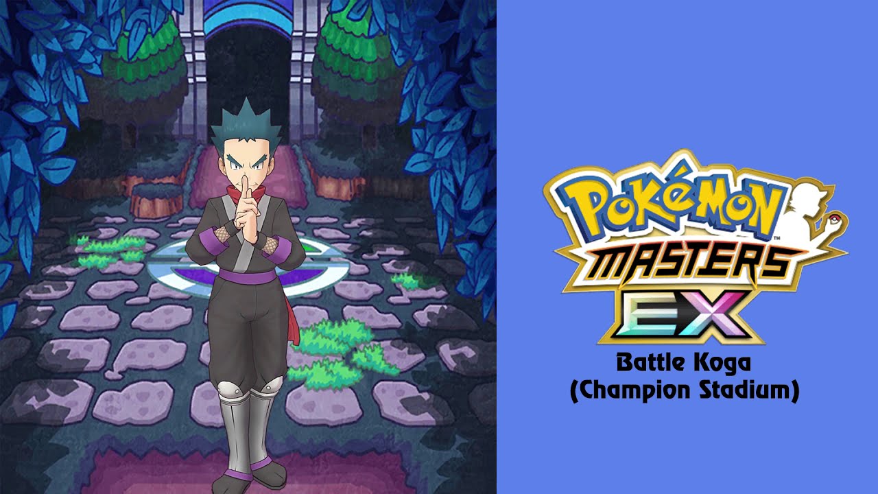 🎼 Battle Vs. Johto Elite Four : Koga (Pokémon Masters EX) HQ 🎼