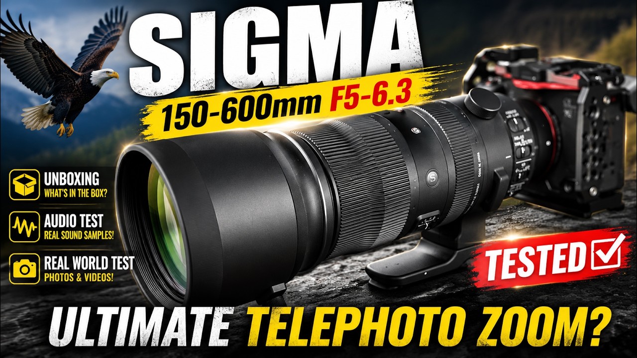 Sigma 150-600mm f5-6.3 Sports DG DN OS | Unboxing and Review | Flying Scotsman, Spitfires, Deer's.