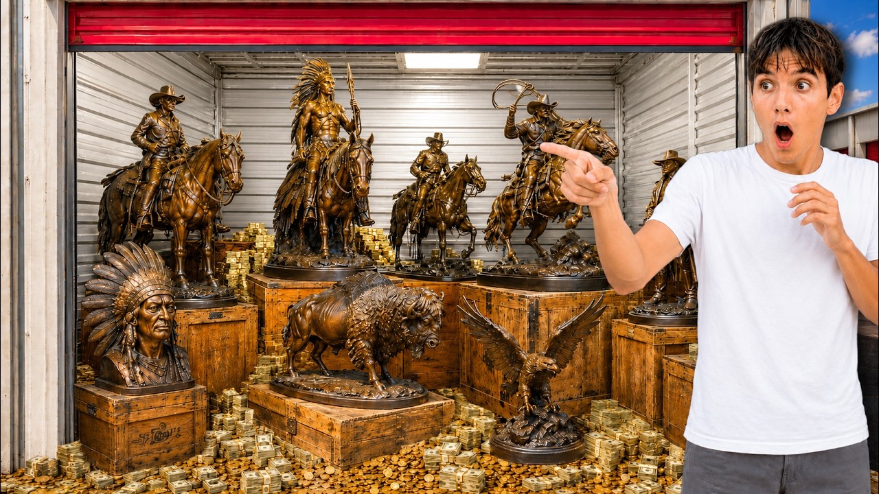 I Bought A MILLIONAIRES Abandoned Storage Unit Full Of...