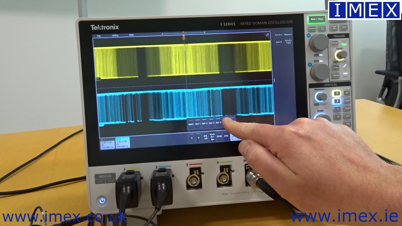 Tektronix MDO3 Series - I2C Decode