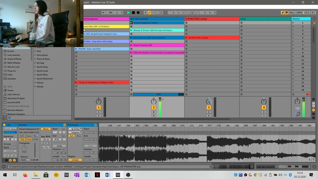 LIVESET Cryptical Concept