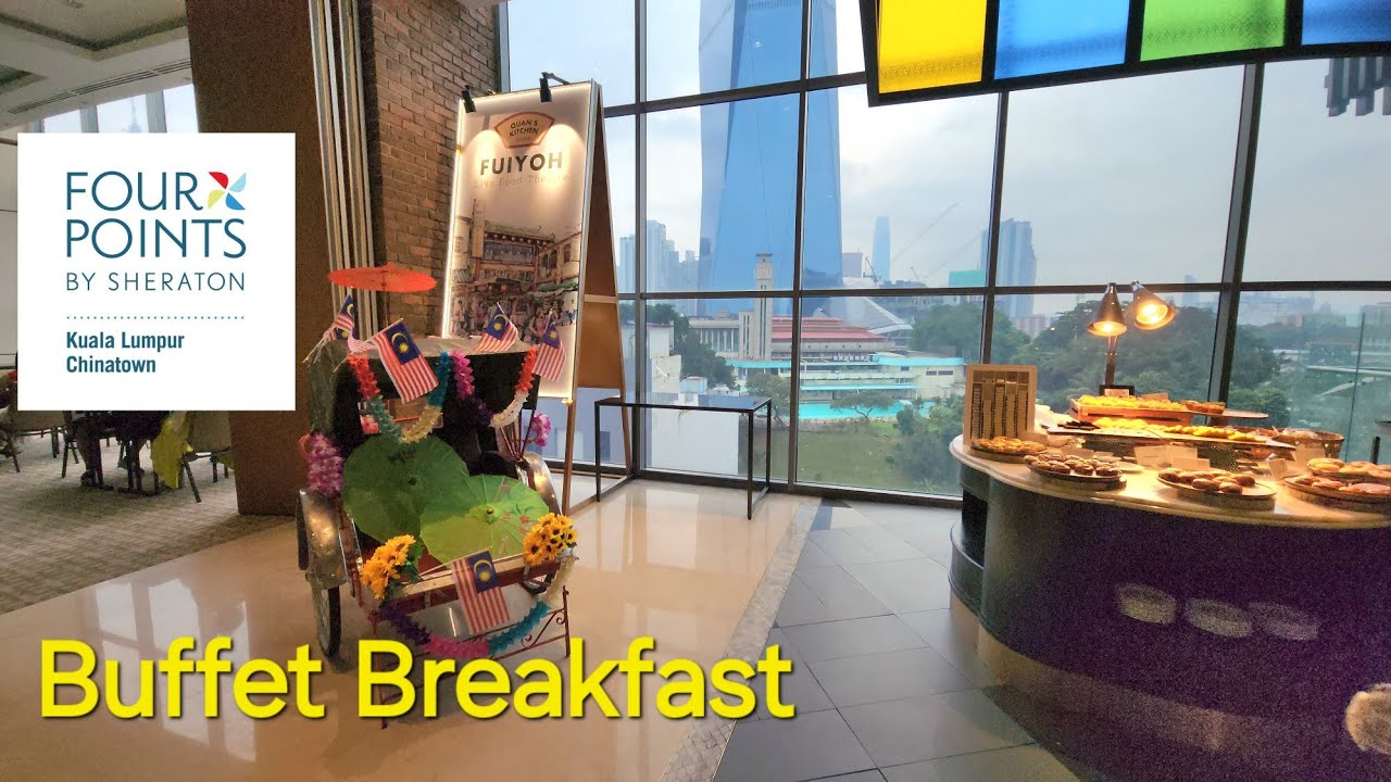 Quan's Kitchen Buffet Breakfast Four Points by Sheraton Kuala Lumpur Chinatown KL @explorehotel