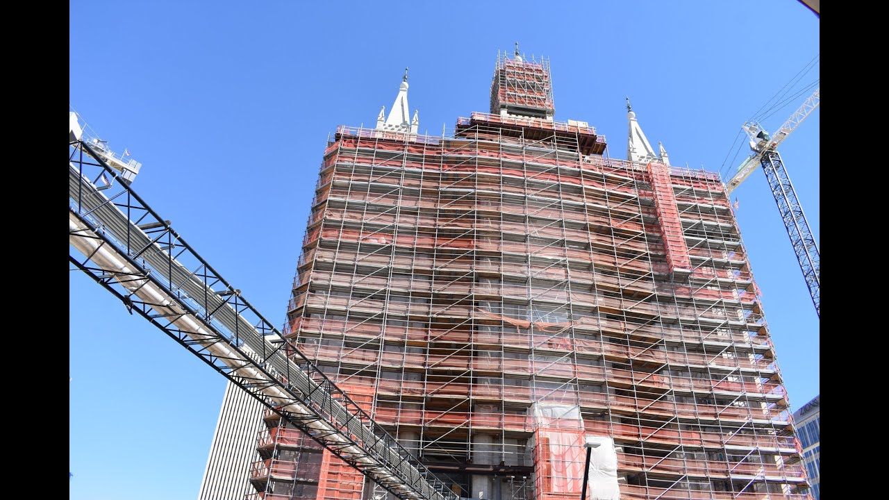 LDS (Mormon) Salt lake temple restoration update