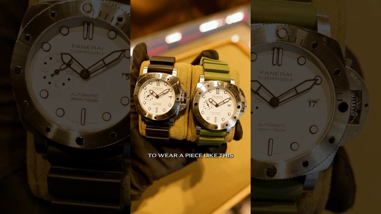 The Panerai Submersible is a VERSATILE Dive Watch! 