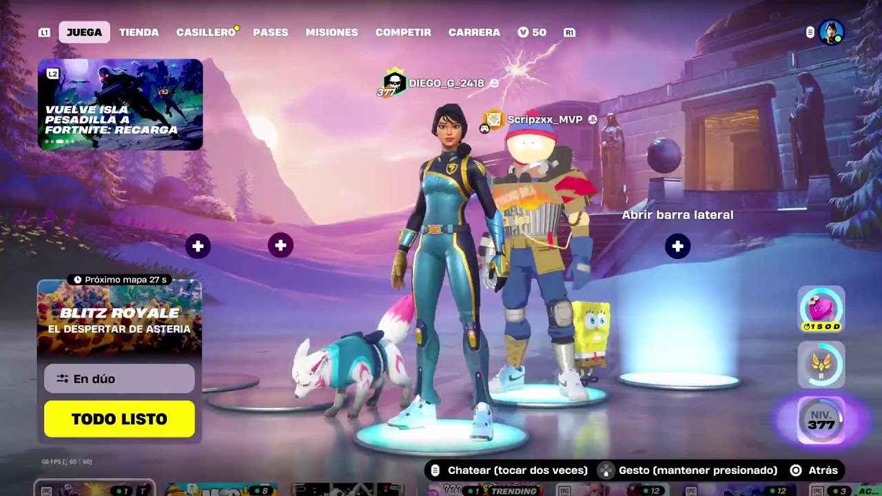 JUGANDO AL FORTNITE DE CHILL 🤠🎇🎉