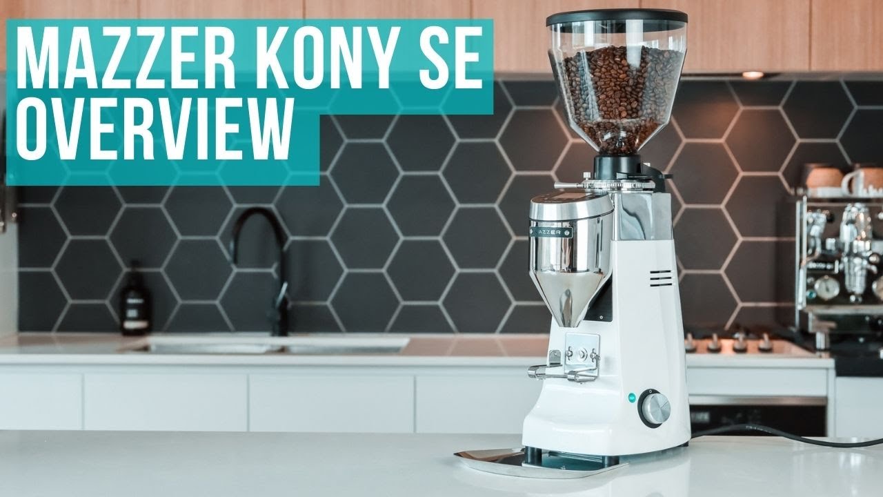 Mazzer Kony S Electronic Coffee Grinder (A Quality Grinder for Cafes)