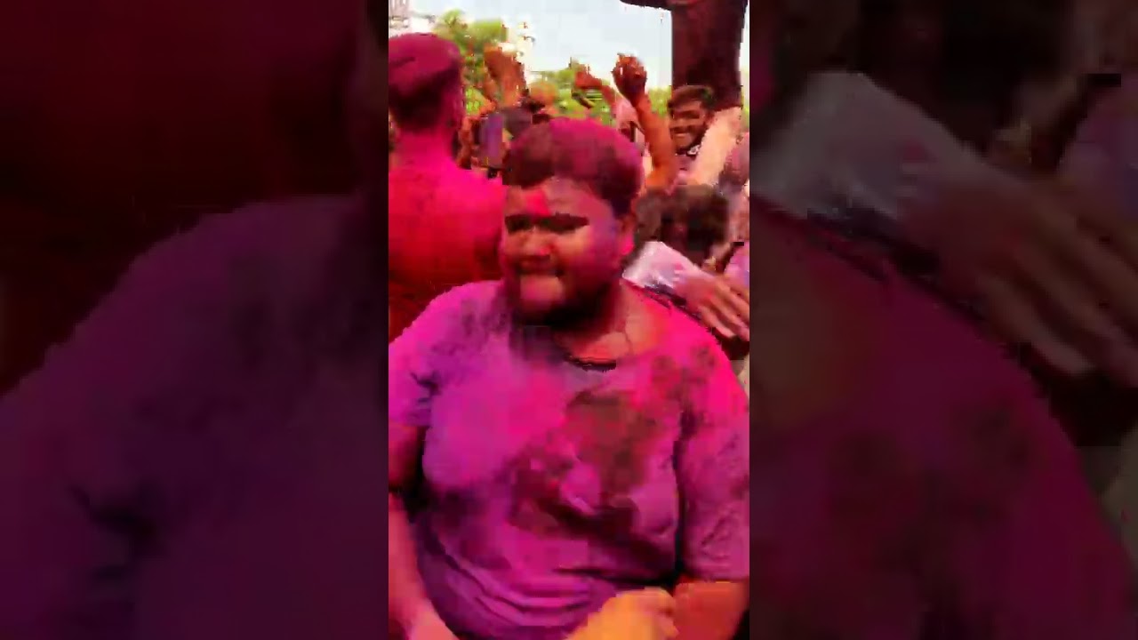 Holi Celebration Pune ❤️🥳🎉.      Karve nagar Dudhane lawns         #dj #musicfestival