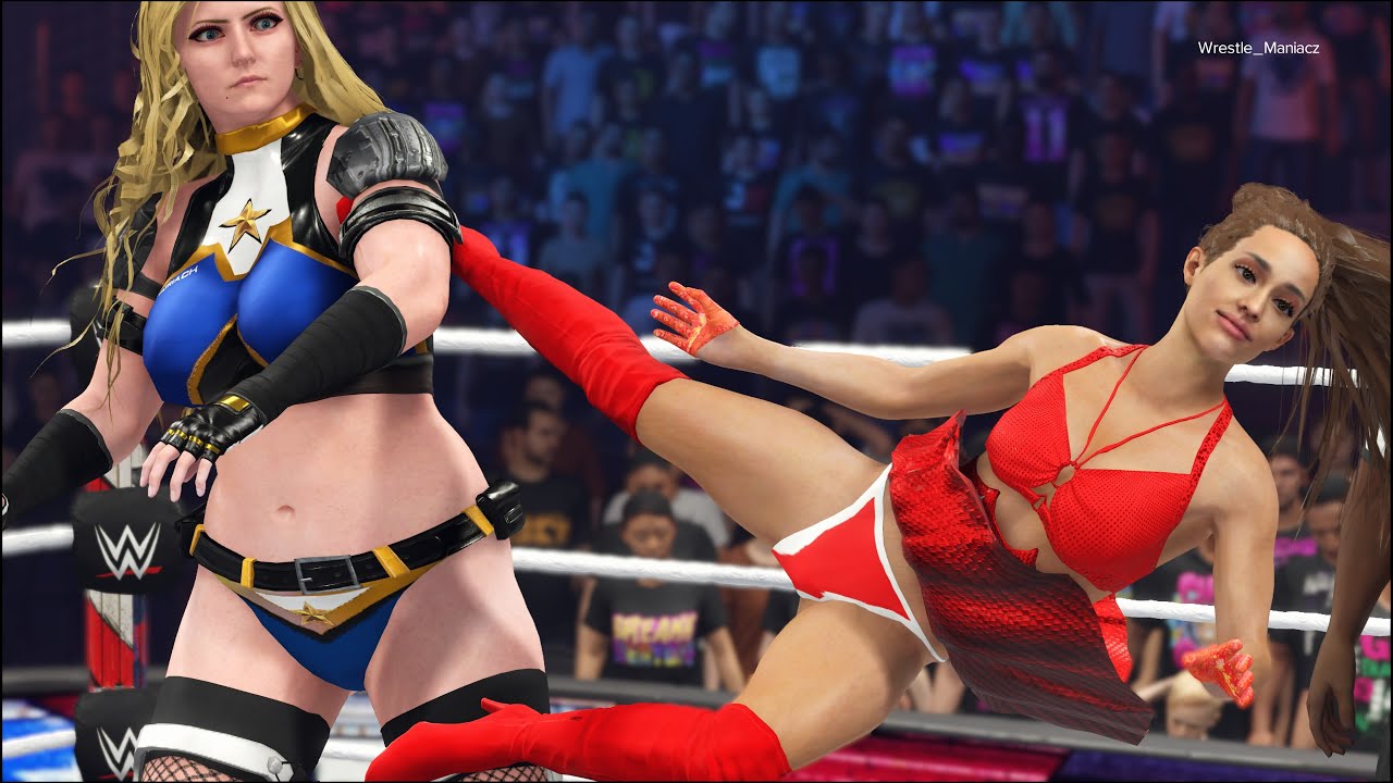 Ариана Гранде против Гиганта Патриарха - WWE 2K24