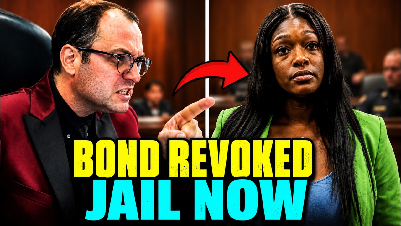 On Bond for MURDER &mdash; Defendant Pushes Her Luck... Judge Fleischer DROPS THE HAMMER