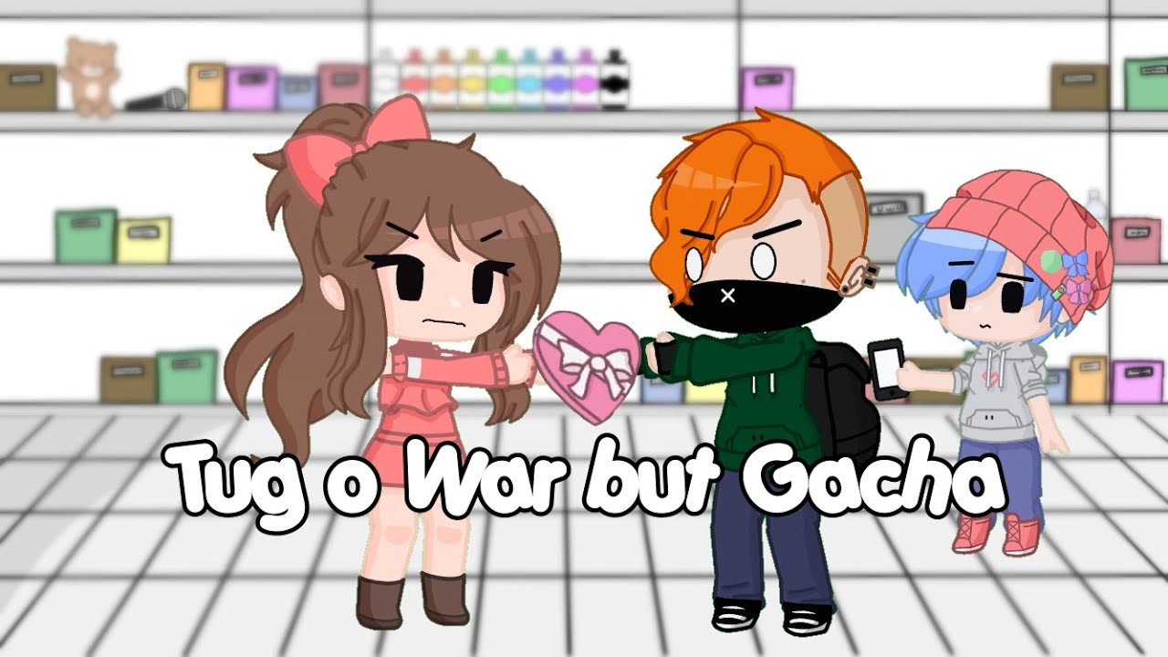 || Tug o War but Gacha || Soft Gf and Soft Pico Cover ||