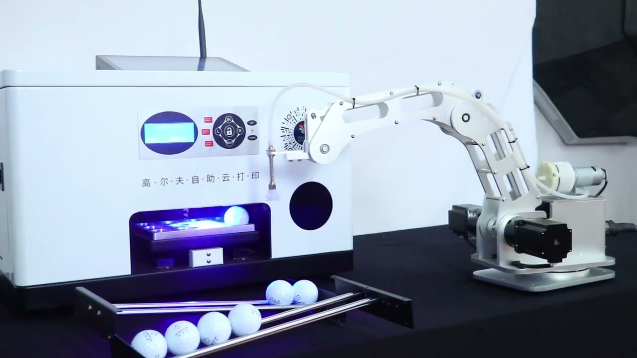 Smart Golf Ball Printer | Automatic 12-Ball Printing with Easy Mobile Control