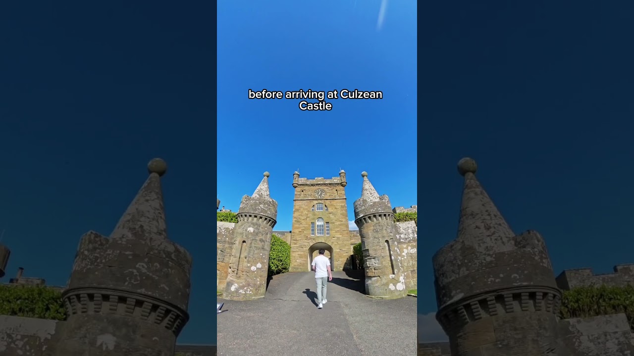 Culzean Castle in Ayrshire, Scotland