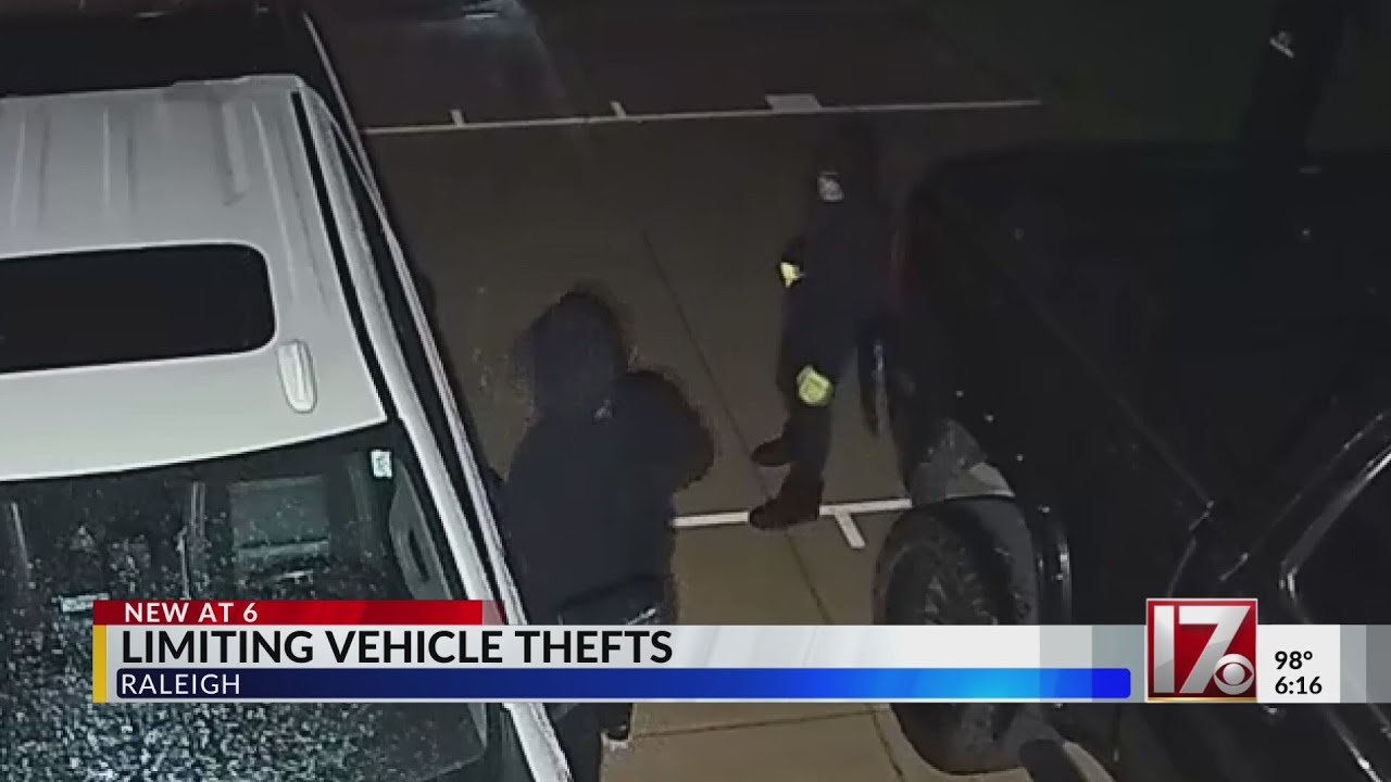 Raleigh car theft drops by 27% since 2024